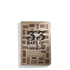 Notizheft Journal für Schokoladen | »33 bars of...